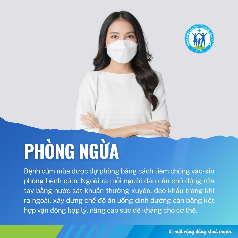 Cách phòng ngừa bệnh cúm